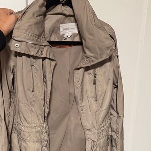 BCBGMaxAzria Beige Utility Jacket